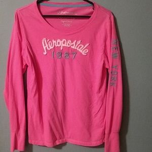 Pink long sleeve, Aeropostale t-shirt.